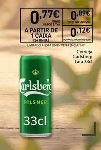 Recheio Carlsberg - cerveja promoção
