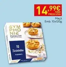 Recheio Pasquier - maçã promoção