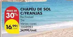 Pingo Doce Sol - chapeu de c/franjas promoção