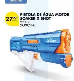 Pingo Doce A+ - pistola de água motor soaker x shot promoção