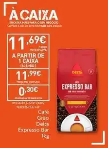 Recheio Delta q - cafe grao promoção
