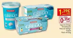 Recheio Amanhecer - iogurte grego natural promoção
