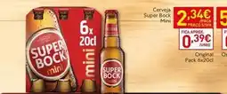 Recheio Super bock - cerveja promoção