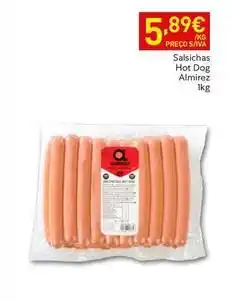 Recheio Salsichas hot dog promoção