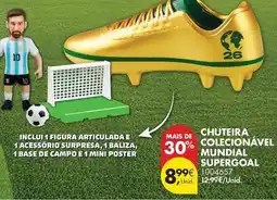Pingo Doce Mini - chuteira coleccionavel mundial supergoal promoção