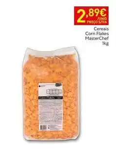 Recheio Masterchef - cereais corn flakes promoção