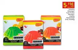 Recheio Masterchef - gelatina morango/ turt-frutti promoção