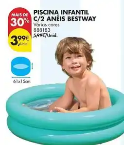Pingo Doce Bestway - piscina infantil c/2 anéis promoção