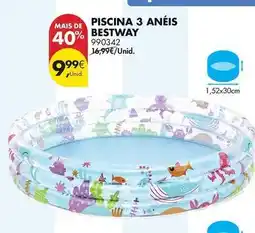 Pingo Doce Bestway - piscina 3 anéis promoção