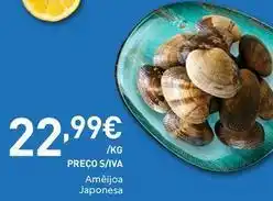 Recheio Ameijoa japonesa promoção