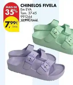 Pingo Doce Chinelos fivela promoção