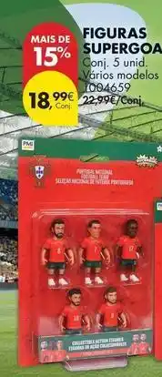 Pingo Doce Portugal - figuras supergoa promoção