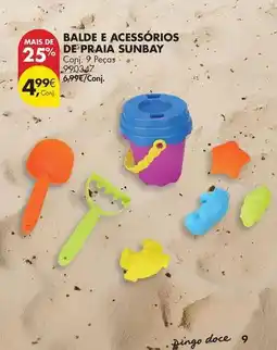 Pingo Doce Pingo doce - balde e acessórios de praia promoção