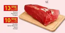 Recheio Europa - novilho promoção