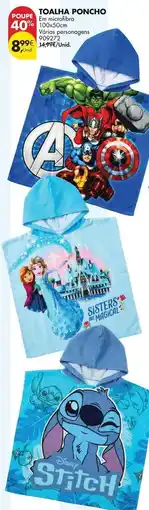 Pingo Doce A+ - toalha poncho promoção