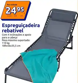 Action Espreguiçadeira rebatível promoção