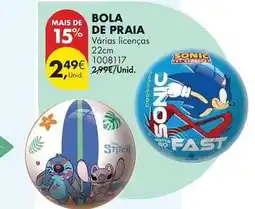 Pingo Doce Licenças - bola de praia promoção
