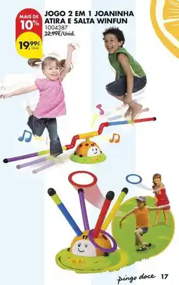 Pingo Doce Pingo doce - jogo 2 em 1 oaninha atra e salta winfun promoção