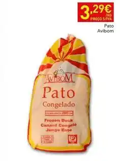 Recheio Avibom - pato congelado junge promoção