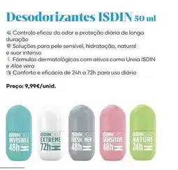 Auchan Isdin - desodorizantes promoção