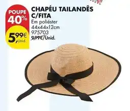Pingo Doce Chapeu tailandés c/fita promoção