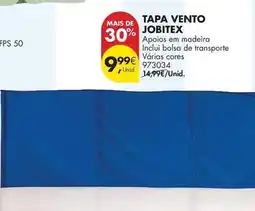 Pingo Doce Madeira - tapa vento promoção