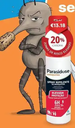 Auchan Parasidose - spray repelente de mosquitos promoção
