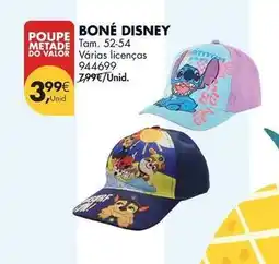 Pingo Doce Disney - bone promoção