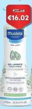 Auchan Mustela - gel lavante promoção
