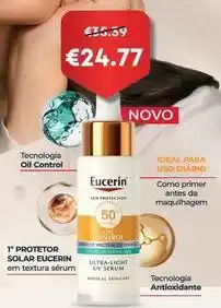Auchan Eucerin - 50+ oil control ultra-light uv serum promoção