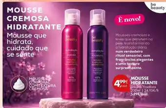 Pingo Doce Be beauty - mousse hidratante promoção
