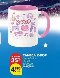 Pingo Doce Caneca k-pop promoção