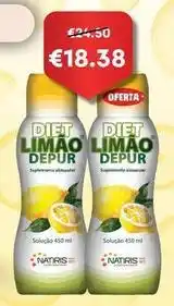 Auchan Diet limão - suplemento alimentar promoção