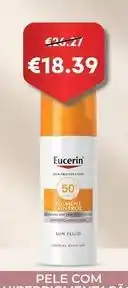 Auchan Eucerin - 50+ pigment control sun fluid promoção