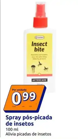 Action Lunea - spray pós-picada de insetos promoção