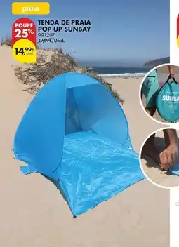 Pingo Doce Up - tenda de praia promoção