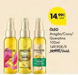 Pingo Doce Pantene - aragóo/coco/queratina promoção