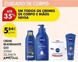 Pingo Doce Nivea - creme reafirmante q10 promoção
