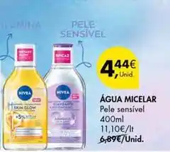 Pingo Doce Nivea - água micelar promoção