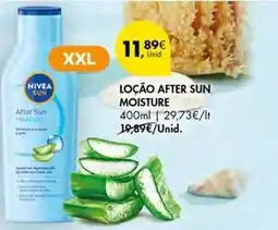 Pingo Doce Nivea - loção after sun moisture promoção