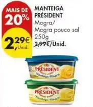 Pingo Doce Président - manteiga promoção