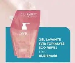 Auchan Svr - gel lavante: topialyse eco refill promoção