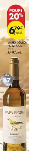 Pingo Doce Vinha do torrão - vino duroc papa figos promoção