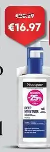 Auchan Neutrogena - deep moisture promoção