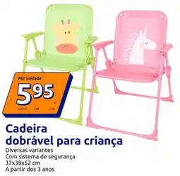Action Cadeira dobrável para criança promoção