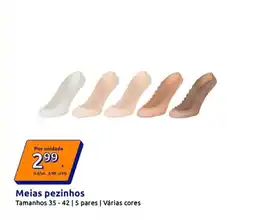 Action Meias pezinhos promoção