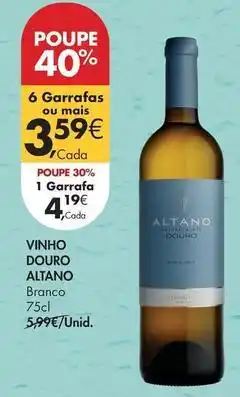 Pingo Doce Altano - vinho douro promoção