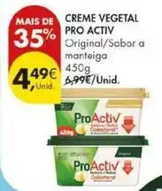 Pingo Doce Proactiv - creme vegetal pro activ promoção