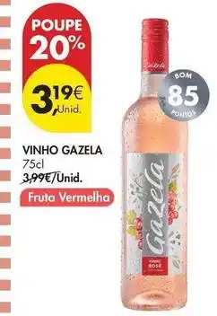 Pingo Doce Gazela - vinho promoção