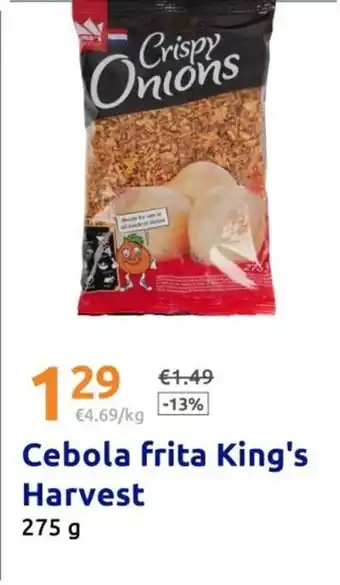 King's harvest - cebola frita